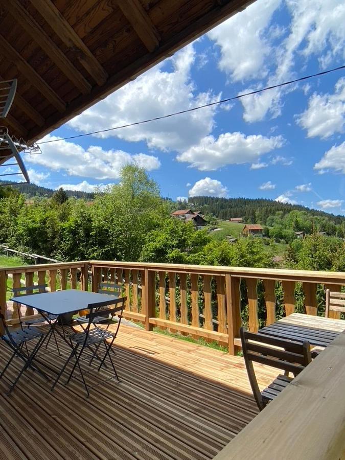 Le Bois Des Neiges Charmant Chalet Authentique A 5 Mn De Gerardmer Xonrupt-Longemer Exterior photo